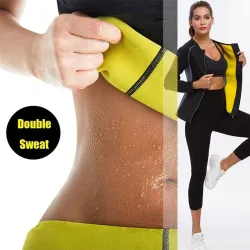 Slimming leggings & top - saunaefekti - laihtumiskunto