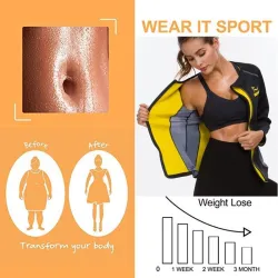 Slimming leggings & top - saunaefekti - laihtumiskunto