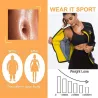 Slimming leggings & top - saunaefekti - laihtumiskunto