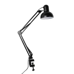 E27/E26 - Lâmpadas LED - Preto - AC85-265V - Braço de balanço flexível