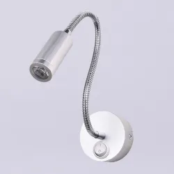 Modern LED Vägglampor - Flexibel Tube - 3W - Svart - Vit