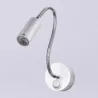 LED moderne Lampes murales - Tube flexible - 3W - noir - blanc
