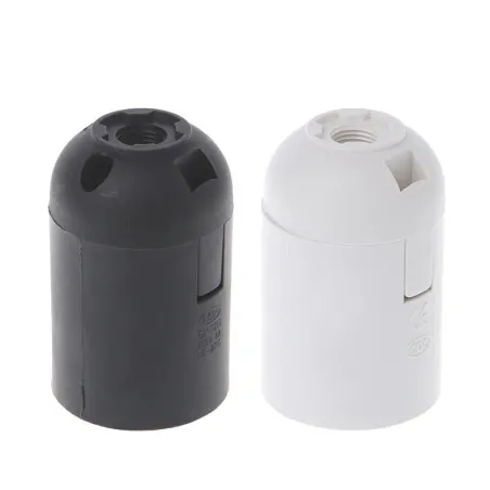 CE-hyväksytty - E27 - Muovilamppu - Musta - Valkoinen - 10pcs