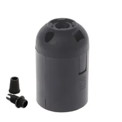 Luces & IluminaciónCE aprobado - E27 - Lámpara de plástico - Negro - Blanco - 10pcs
