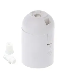 Luces & IluminaciónCE aprobado - E27 - Lámpara de plástico - Negro - Blanco - 10pcs