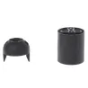 CE approuvé - E27 - Lampe en plastique - Noir - Blanc - 10pcs