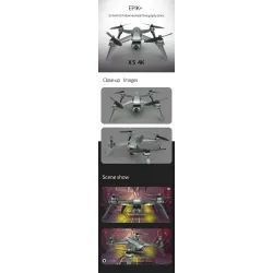 JJRC X5P - 5G - WIFI - HD - 4K-kamera Följ mig - Flygfotografering - GPS