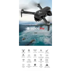 ZLRC SG906 Pro - 5G - WIFI - FPV - 4K HD -kamera - Optical Flow Positioning