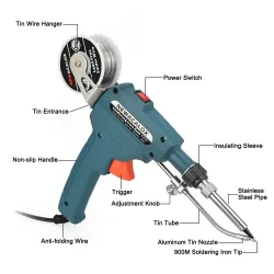 fer à souder 60W - boîte automatique - pistolet à souder - 110V/220V