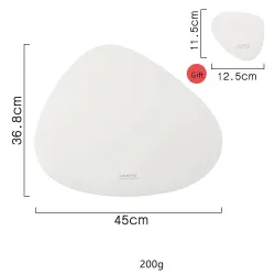 CubiertosTable mat / coaster - non-slip - aislamiento térmico - para cubiertos / placas / gafas