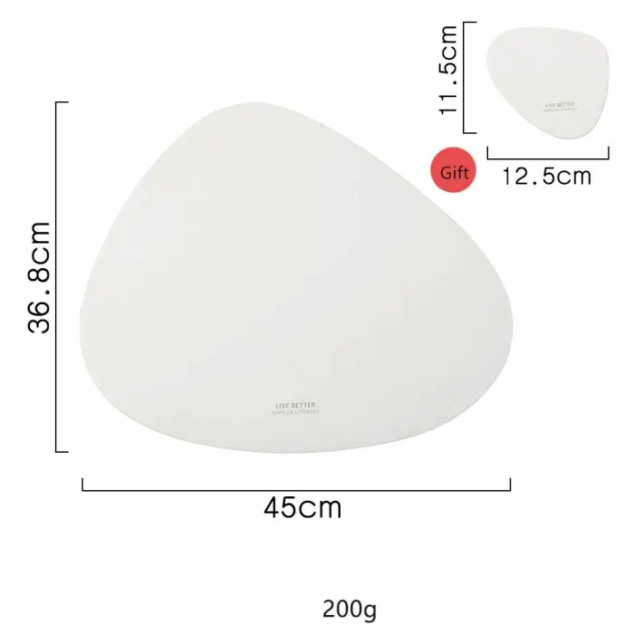 CubiertosTable mat / coaster - non-slip - aislamiento térmico - para cubiertos / placas / gafas