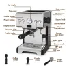 Kaffeemaschine - halbautomatisch - 15 Bar
