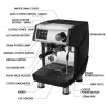 Machine à café avec mousse de lait pour espresso / cappuccino - 15 Bar - 220V