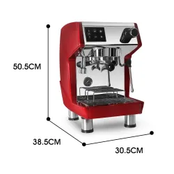 Machine à café avec mousse de lait pour espresso / cappuccino - 15 Bar - 220V