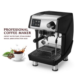Coffee maker machine with milk frother for espresso / cappuccino - 15 Bar - 220V
