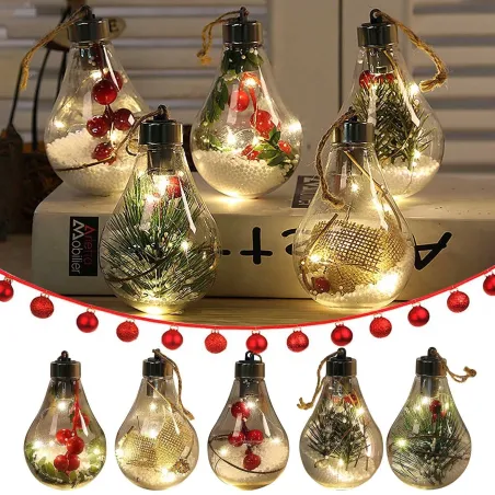 Christmas tree light - decorative Led bulb - 5 pieces