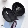 Organizzatore di chiavi auto - borsa con cerniera e keyring - forma granata
