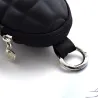 Organizzatore di chiavi auto - borsa con cerniera e keyring - forma granata
