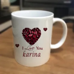 Personligt te / kaffemugg - keramik