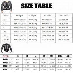 Armoire moto - veste de protection complète