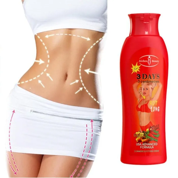Fettförbränning - ingefära anti-cellulitkräm - bantning massage lotion - 200 ml