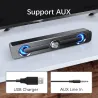 USB - Bluetooth speaker - stereo - subwoofer - waterproof