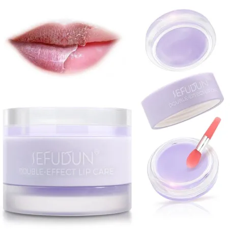 Masque de couchage pour lèvres - hydratant - exfoliant - antidrying - réparation du balm