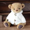 Animales de pelucheoso de peluche con abrigo blanco - juguete