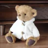 Animales de pelucheoso de peluche con abrigo blanco - juguete