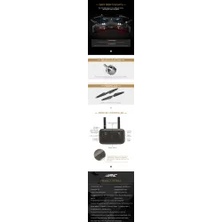 JJRC X7P SMART+ - 5 g - WiFi - Fpv - 4k-kamera - kaksiakselinen gimbal - harjaton