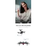 X46G-4K - 5g - wifi - fpv - gps - 4k leveä kulmakamera - harjaton - taitettava