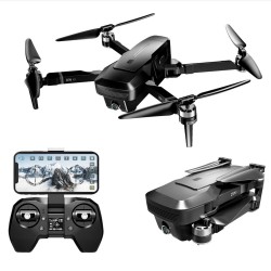 VISUO K1 5G WIFI FPV GPS With 4K HD Dual Camera Brushless Foldable RC Drone Quadcopter