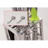 Supporto per coltelli - 6 fori - portaoggetti in acciaio inox