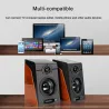 Holzkornlautsprecher - Bass-Stereo - Computerlautsprecher