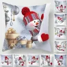 Fundas de cojinesNavidad snowman - funda de almohada - 45 * 45 cm