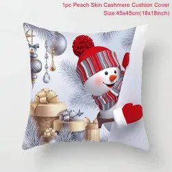 Fundas de cojinesNavidad snowman - funda de almohada - 45 * 45 cm