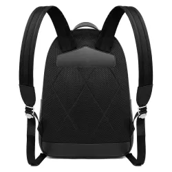 Polo backpack - plaid design - USB charging port - waterproof