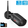 5 MP - 1920P HD - caméra de sécurité sans fil - 2 voies audio - WiFi - support Onvif - étanche