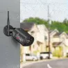 5 MP - 1920P HD - trådlös säkerhetskamera - tvåvägs ljud - WiFi - stöd Onvif - vattentät