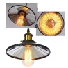 E27 - black vintage lamp - retractable adjustable length