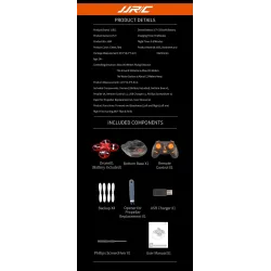 JJRC H94 X-FLIT uppgraderad - 3-i-1 - luft - båt - land - körläge - en nyckelavkastning