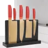 Cuchillos de cocinaDoble lado - Magneto potente - Cocina de cuchillo Holder