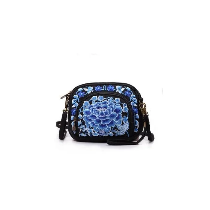 Vintage Zipper Tasche - Ethnischer Nationalstil