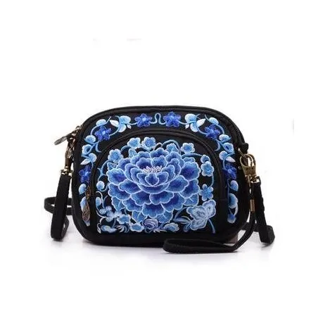 Vintage Zipper Bag - Etnisk nationell stil