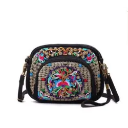 Borsa a tracolla Vintage - Stile nazionale etnico