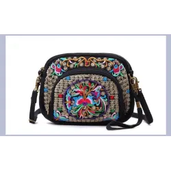 Borsa a tracolla Vintage - Stile nazionale etnico