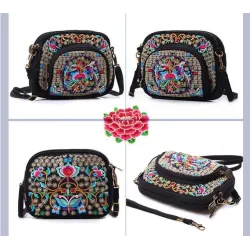 Borsa a tracolla Vintage - Stile nazionale etnico