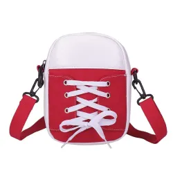 Borsa creativa - Stile scarpa - Borsa a tracolla - nero - rosso - giallo - blu