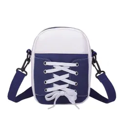 Borsa creativa - Stile scarpa - Borsa a tracolla - nero - rosso - giallo - blu