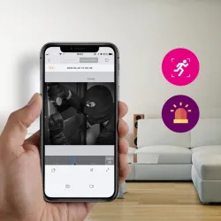 5 MP - 1920P HD - bezprzewodowa kamera bezpieczeństwa - dwukierunkowy dźwięk - WiFi - obsługa Onvif - wodoodpornaBezpieczeństwo